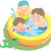 子供の水遊び時の日焼け対策は？日焼け止め？ラッシュガード？熱中症対策も忘れずに！
